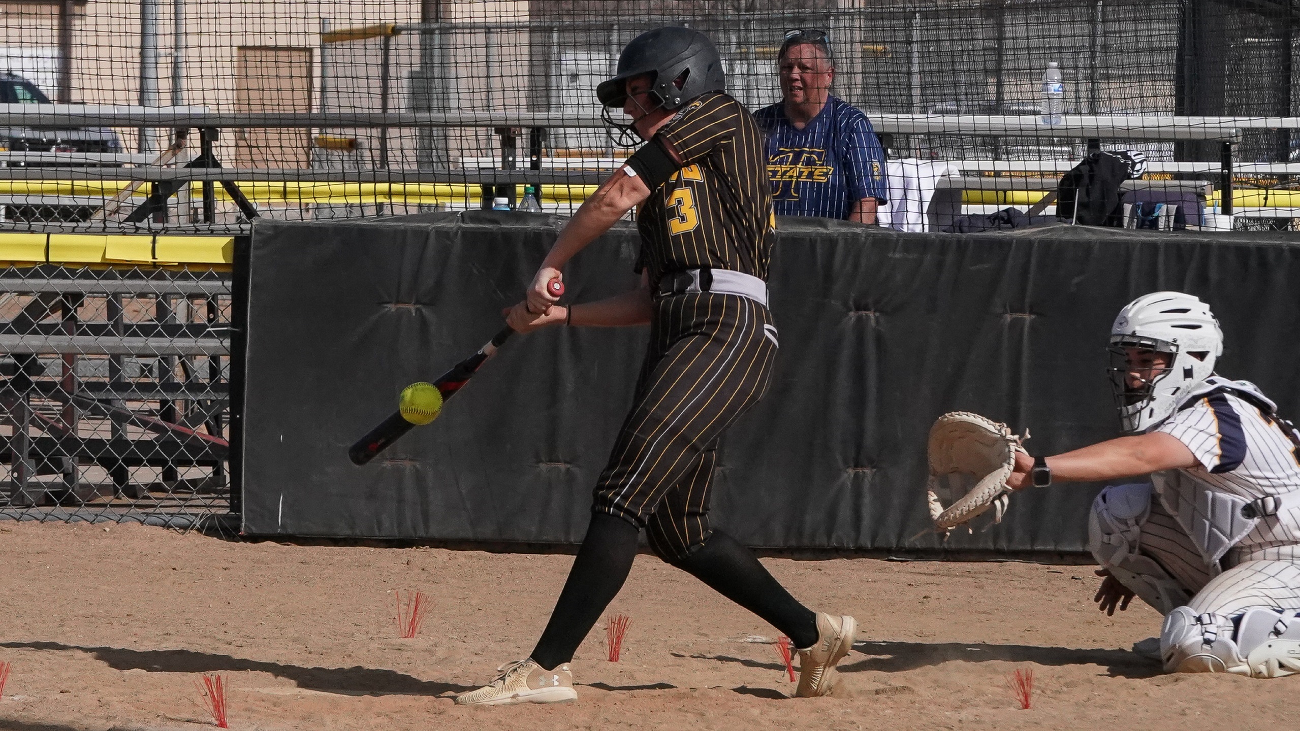 Knights drop doubleheader to Trojans