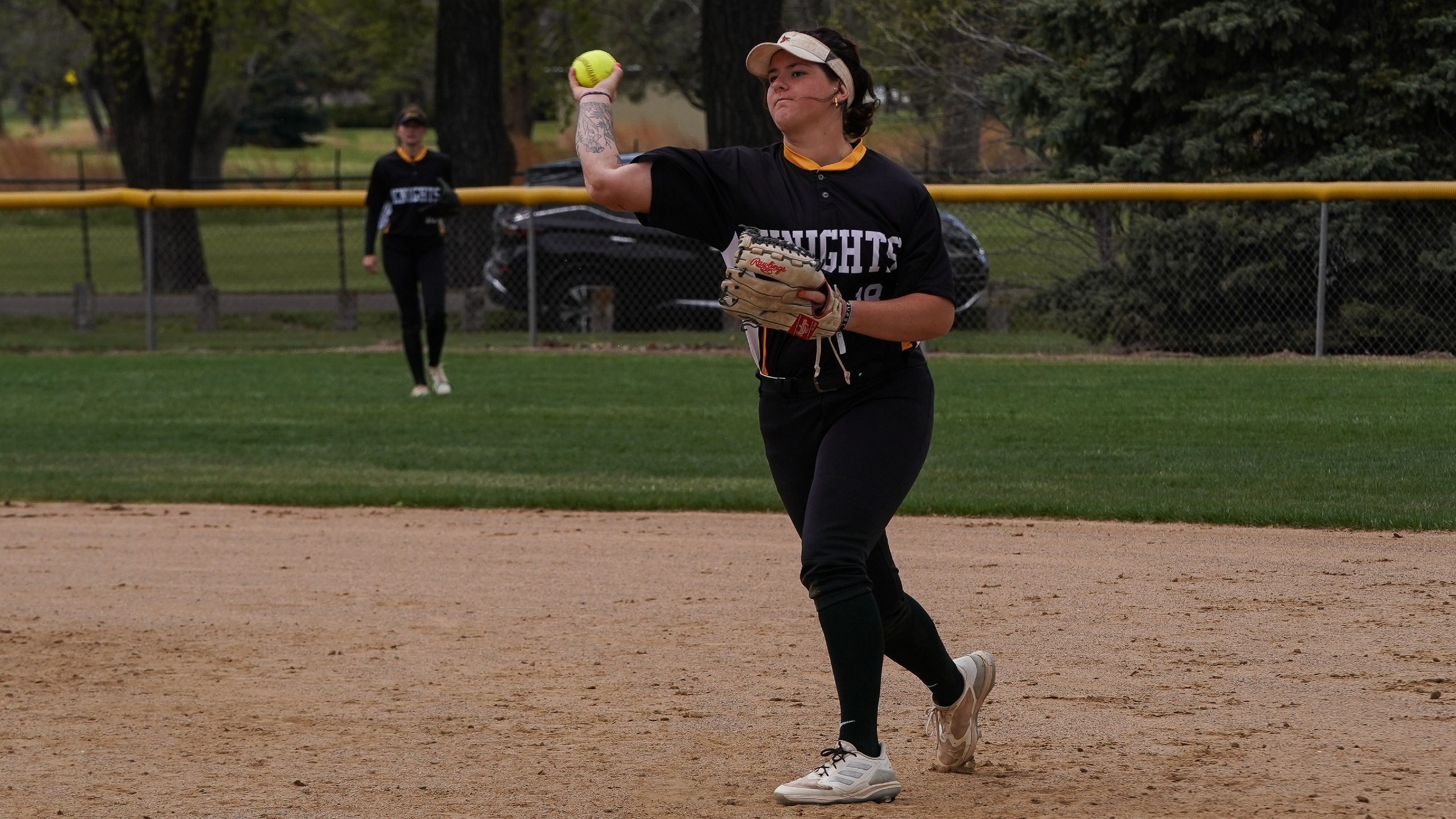 Knights drop doubleheader to Cougars