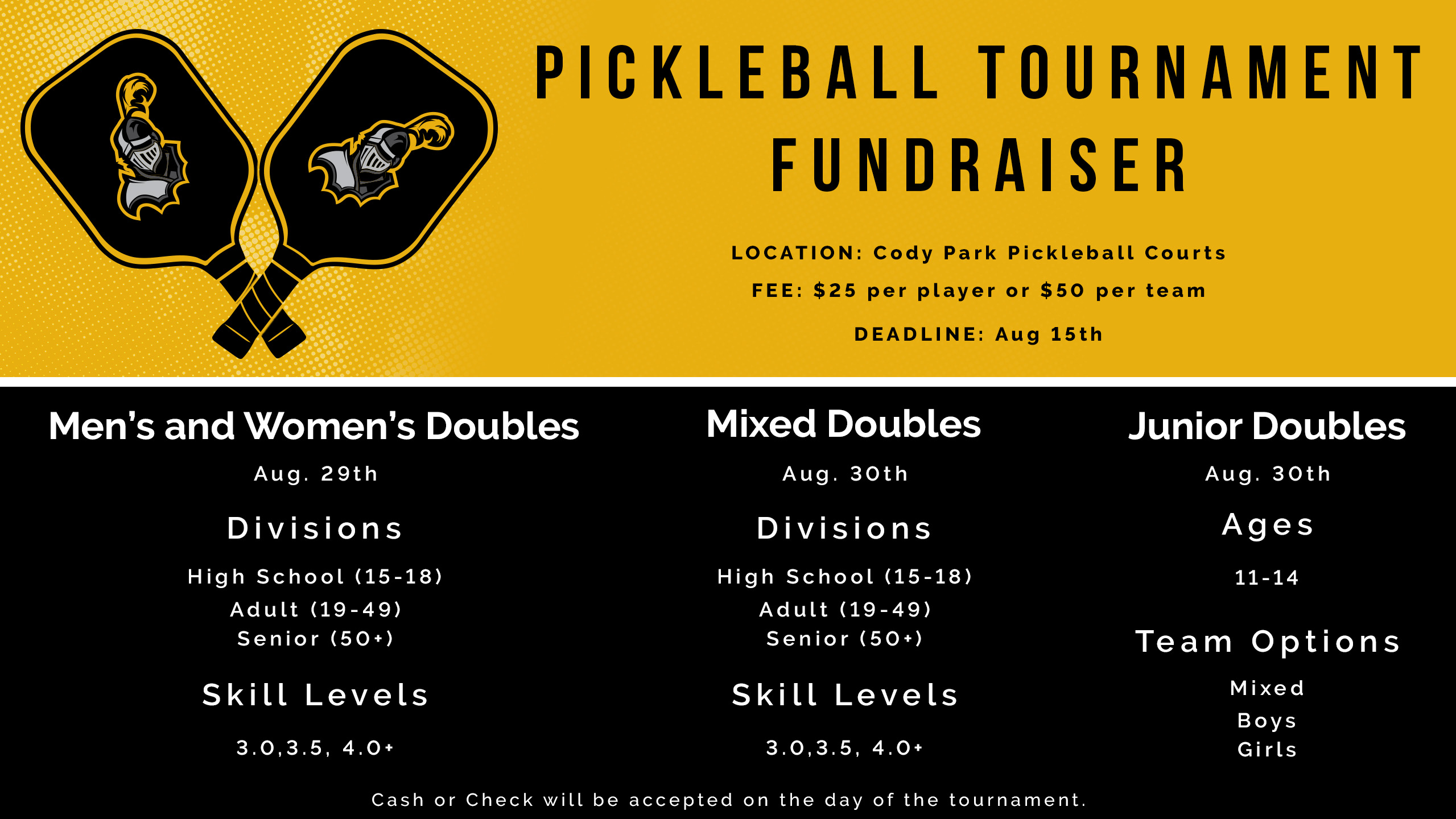 Women&rsquo;s Basketball host Pickleball Fundraiser