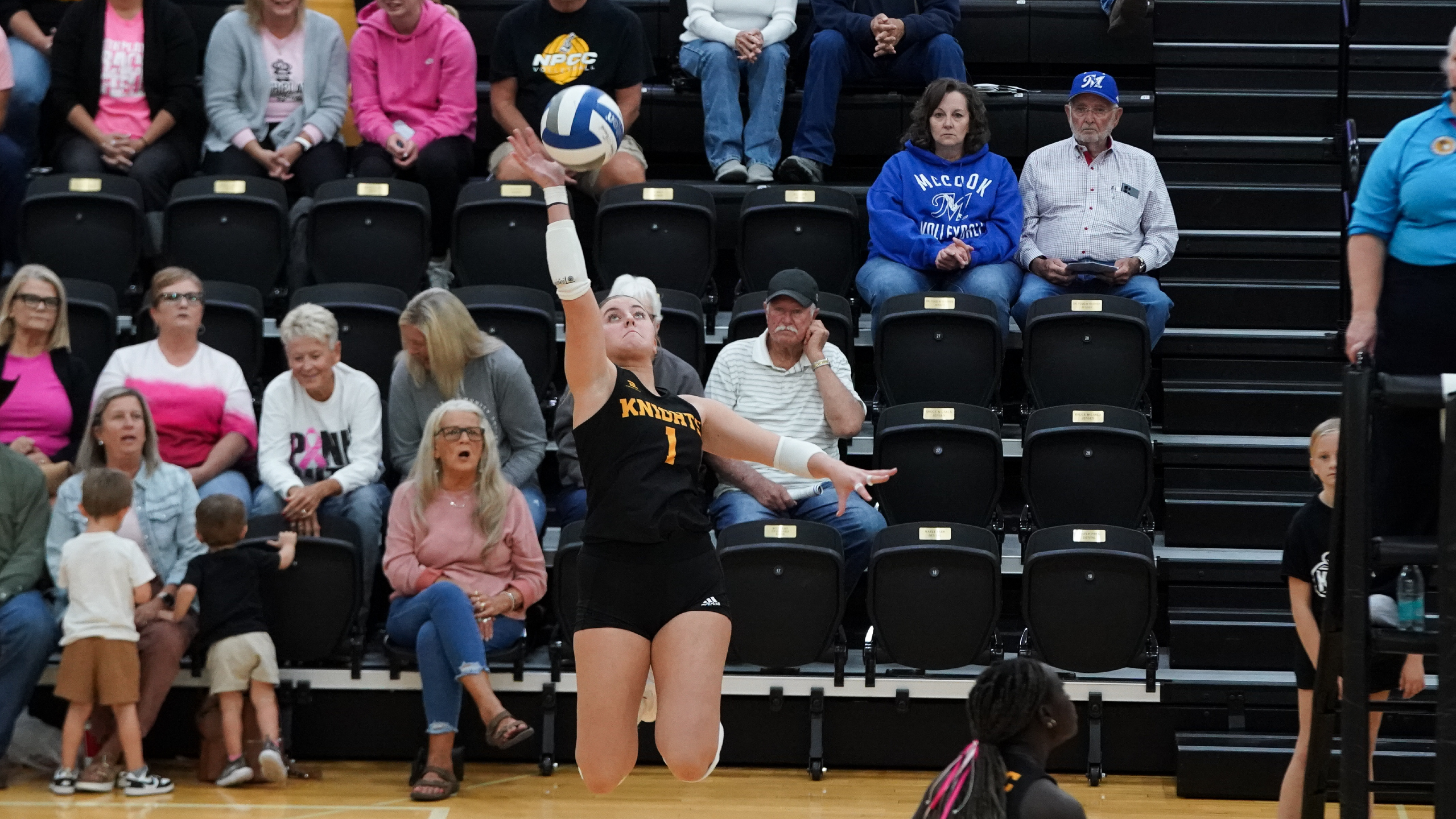 Knights fall in straight set to rival McCook